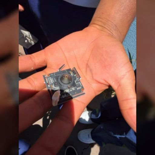 1 de 4 Militares são afastados de colégio onde câmera foi encontrada — Foto: Reprodução/RPC