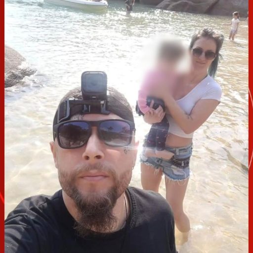 1 de 2 Suspeito do crime está foragido — Foto: Reprodução/ Redes sociais