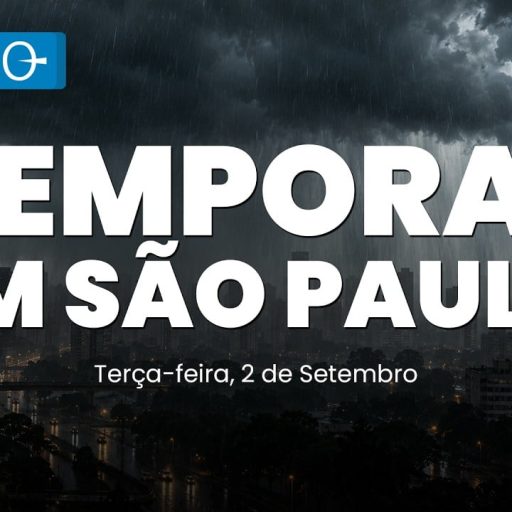 São Paulo enfrenta chuva forte enquanto Sul sofre com frio nesta terça