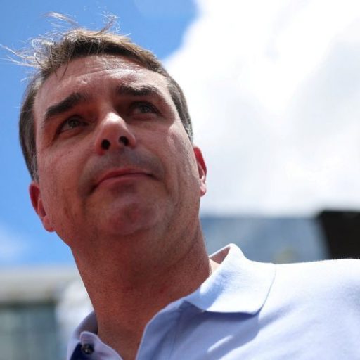 O senador e candidato à Presidência, Flávio Bolsonaro  • 13/03/26 - REUTERS/Adriano Machado